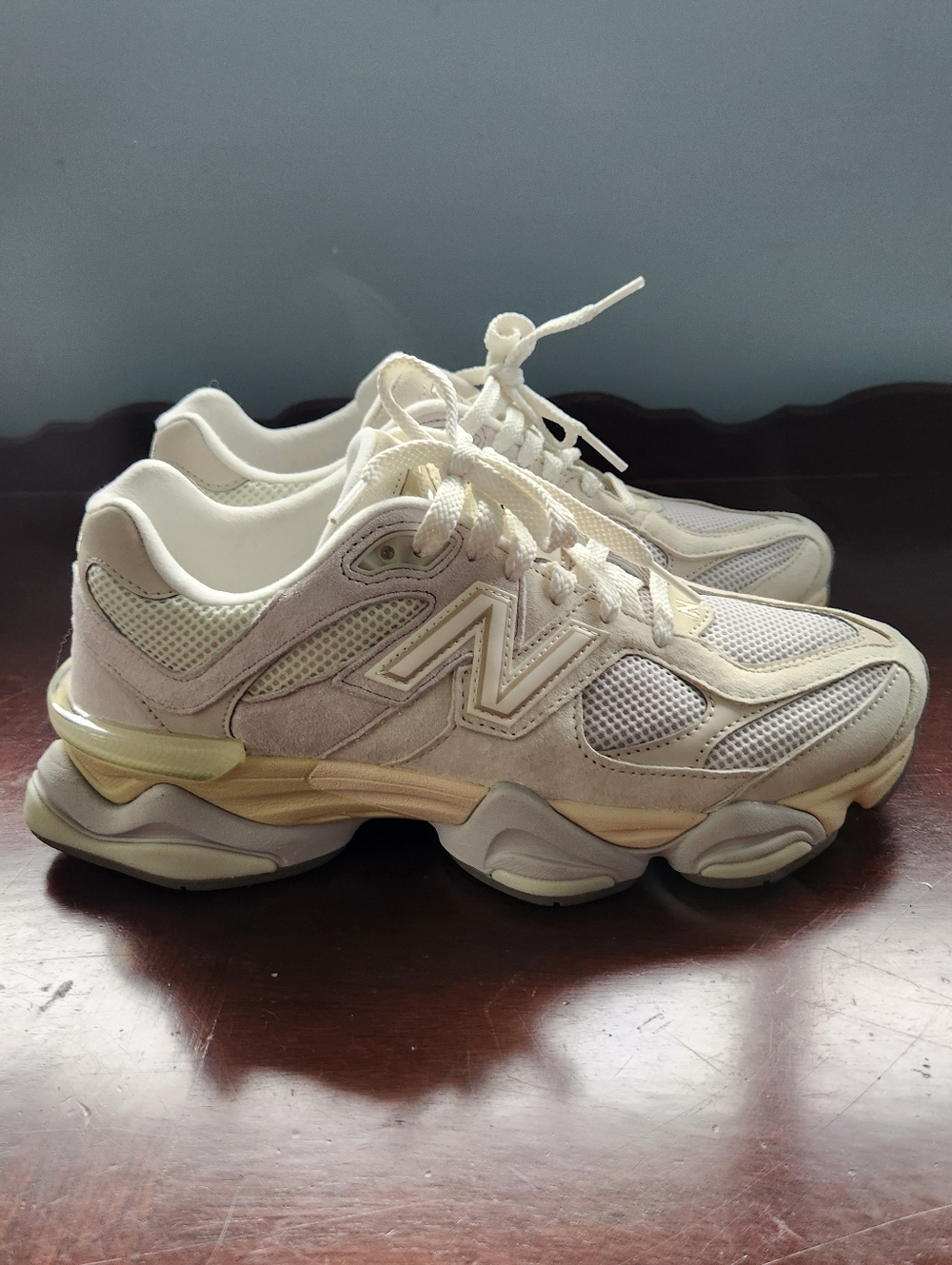 New Balance 9060 Womens Suede Sneaker - Picture 9 of 11